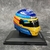 Capacete Fernando Alonso 2021 Spark Resina 1:5