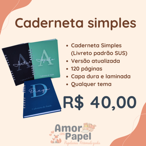 Kit Maternidade Afetiva – Gatinha Marie – Papelaria L'amour Papier