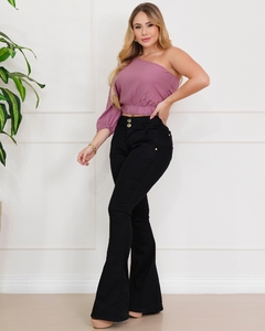 Calça flare levanta bumbum 2025