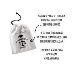 Saquinho para Kit Ressaca Personalizado 12cmx9cm - comprar online