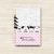 Caderneta de saúde Bosque minimalista rosa