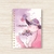 Caderneta de saúde personalizada Dino lilás