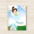 Caderneta de saúde personalizada Fada azul cute