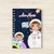 Caderneta de saúde personalizada Astronauta baby