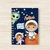 Caderneta de saúde personalizada Astronauta cute