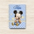 Caderneta de saúde personalizada Mickey baby