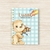 Caderneta de saúde personalizada Ursinho teddy
