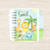 Caderneta de saúde personalizada Safari aquarelado