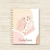 Kit maternidade Girafinha da mamãe com: Livro do bebê + Caderneta de saúde + Porta documentos
