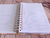 Caderno Quadriculado Elefante selvagem - Livro do bebê personalizado | Caderneta de saúde | GrazyParties 