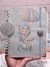 Kit Urso aviador lindo - Livro do bebê personalizado | Caderneta de saúde | GrazyParties 