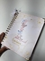 Caderneta de saúde Monograma rosa - Livro do bebê personalizado | Caderneta de saúde | GrazyParties 