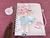 Caderneta de saúde personalizada Menina floral