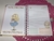 Diário capa Menina unicórnio cute - Livro do bebê personalizado | Caderneta de saúde | GrazyParties 