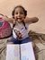 Agenda escolar permanente Aviadora - Livro do bebê personalizado | Caderneta de saúde | GrazyParties 
