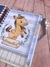 Caderneta de saúde Cavalo aquarela