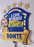 Topo de bolo personalizado no tema Futebol Copa do mundo 