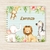 Livro do bebê personalizado Safari cute