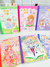 Caderno de adesivos meninas kawaii P2 - comprar online