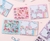 Conjunto de adesivos e notas Sanrio Little Twin Stars e Cinnamoroll na internet