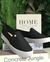 Tênis Slip On Preto Viés: Estilo e Conforto