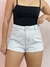 Short Jeans Mais Estilosa Básico Claro