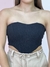 Cropped crepe corset - Mf Store Girls