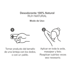 Trío desodorante - Ruh Natural | Elegí productos naturales