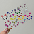40 Adesivos de Unha 3D Mini Corações Coloridos - comprar online