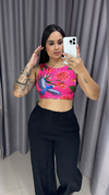 Cropped Estampado - Pink