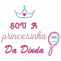 Matriz de Bordado Princesa da Dinda