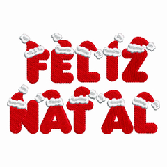 Matriz de Bordado Feliz Natal