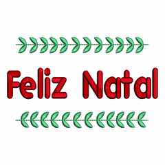 Matriz de Bordado Feliz Natal