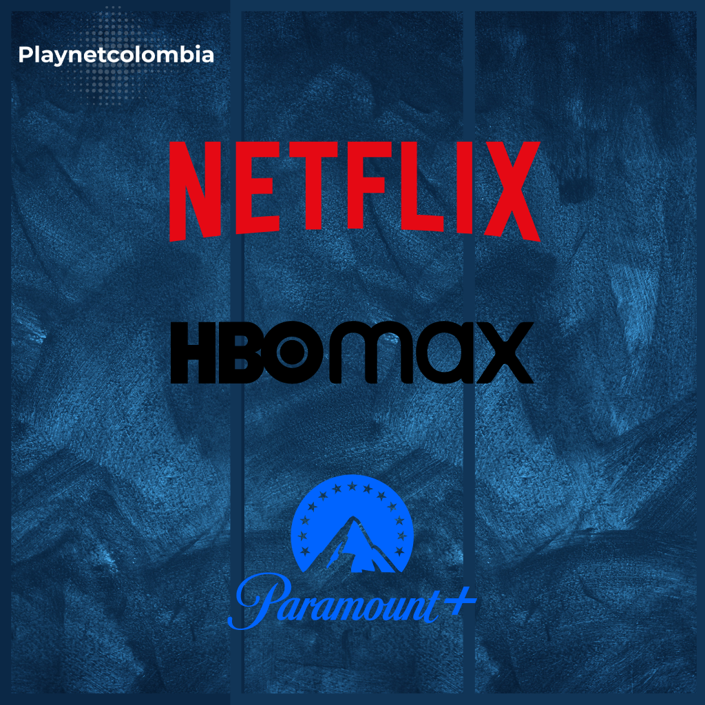 NETFLIX + HBO MAX + PARAMOUNT PLUS - Playnet Colombia