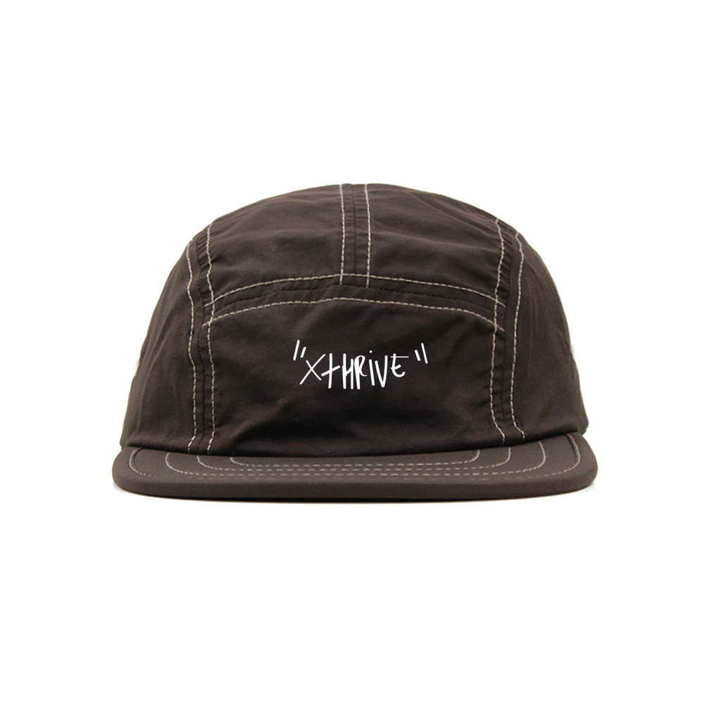 Boné Five Panel High Marrom