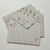 Cartão de Agradecimento com Envelope 10 unidades | FLORES E BROTOS