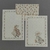 Papéis de Carta Coleção Costurando Memórias com Envelope 10 unidades | Menina Retalhos - 02 Estampas