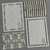 Papéis de Carta Coleção Costurando Memórias com Envelope 10 unidades | Patchwork Marrom - 02 Estampas