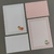 Papéis de Carta FRUITS com Envelope 10 unidades | ROSA 02 Estampas - comprar online