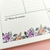 Planner de Mesa Semanal Permanente A5 30fls | FLORES ROXAS - loja online