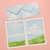 Papéis de Carta Coleção CÉU AZUL 10 unidades com Envelope | VEGETAÇÃO - comprar online