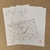 Papéis de Carta Estampas com Envelope 10 Unidades | RABISCO DE FLOR