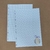 Papéis de Carta Quadriculado 20 unidades | LAVANDAS - comprar online