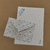 Papéis de Carta ESTAMPAS 10 unidades com Envelope | FOLHAGEM AZUL - comprar online