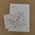 Papéis de Carta ESTAMPAS com Envelope 10 unidades | FOLHAGEM ROSA - comprar online