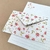 Papéis de Carta ESTAMPAS com Envelope 10 unidades | BROTOS DE ROSA na internet