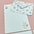 Papéis de Carta Coleção MEOW com Envelopes 10 unidades | LOVE CATS - 05 Estampas - loja online