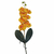 Flor Artifical Orquidea Real Ao Toque Haste 56cm - Amarela