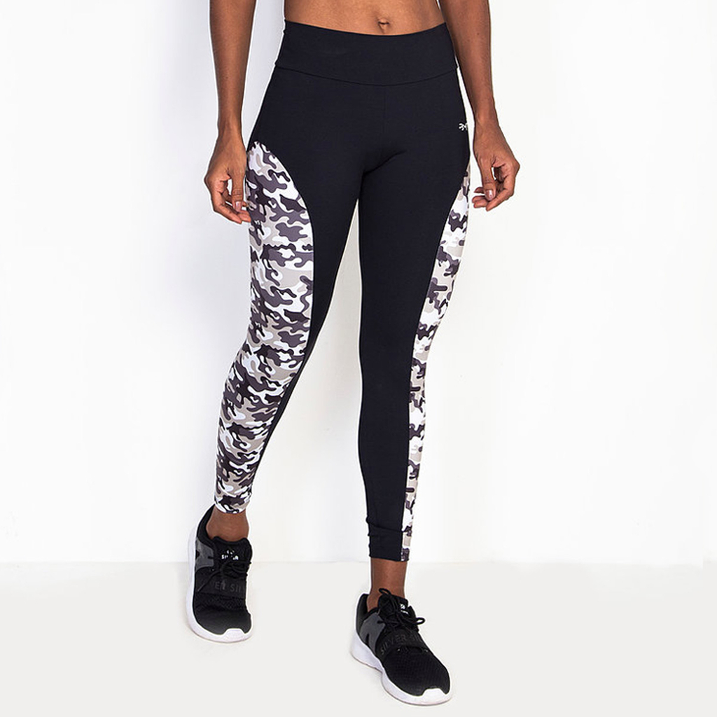 Leggings esportivo estampa camuflado