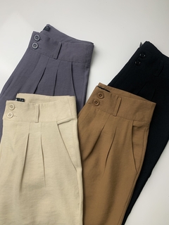 Calça Pantalona Raiane Marrom - loja online